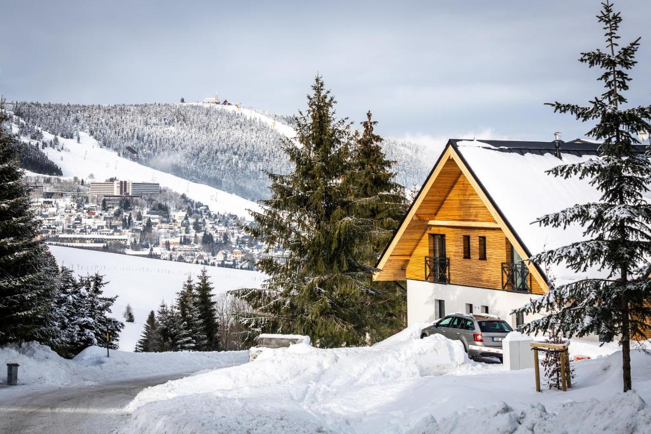 Ski Chalet Klinovec Loučná pod Klínovcem Eksteriør bilde